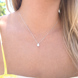 Pear Pendant Necklace
