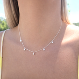 Dainty Cubic Necklace