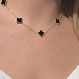 Gold Clover Necklace