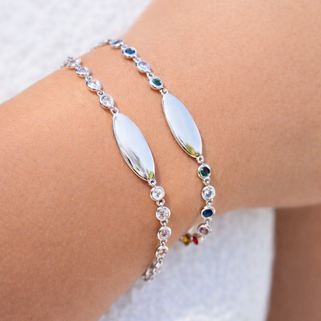 Engravable Tennis Bracelet