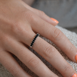 Black Oval Ring