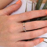 Dainty Scattered Color Ring