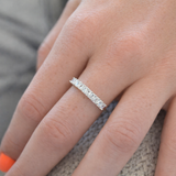 Clear Oval Ring