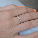 Pear Silver Band
