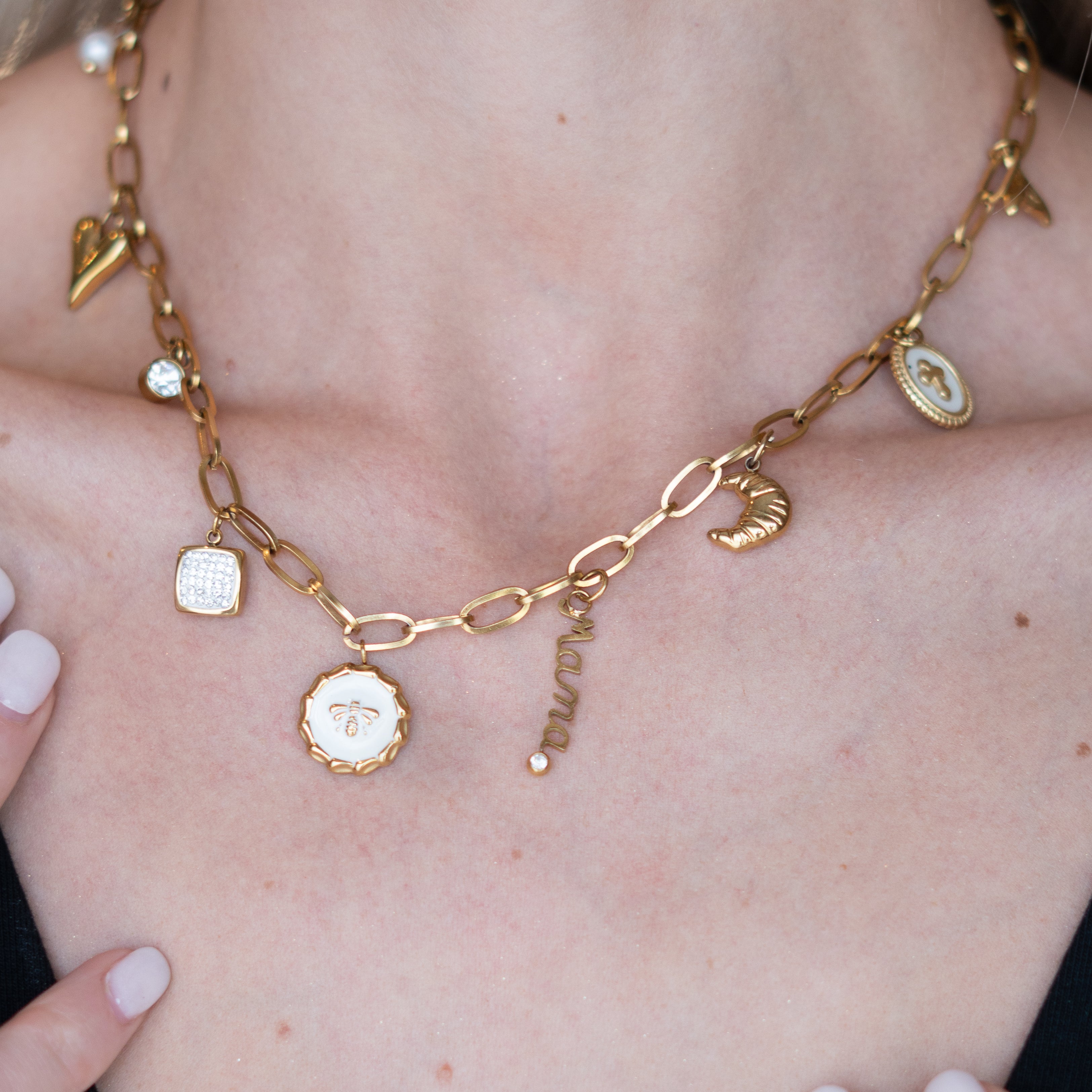 Gold Bling Initial