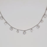 Dainty Color and Bling Necklace
