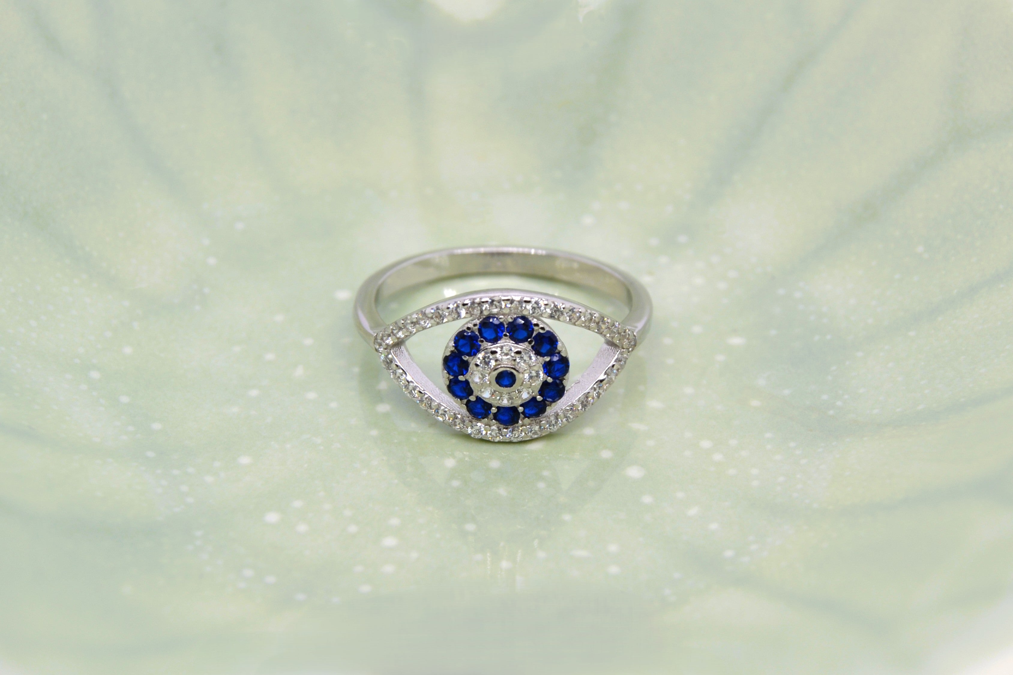 Bulky Evil Eye Ring