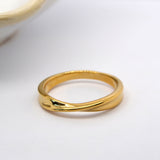 Gold Twist Ring