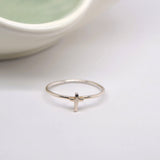 Tiny Cross Ring