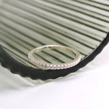 Dainty Half Eternity Band