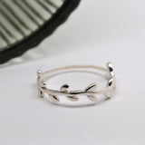 Leafling Silver Ring