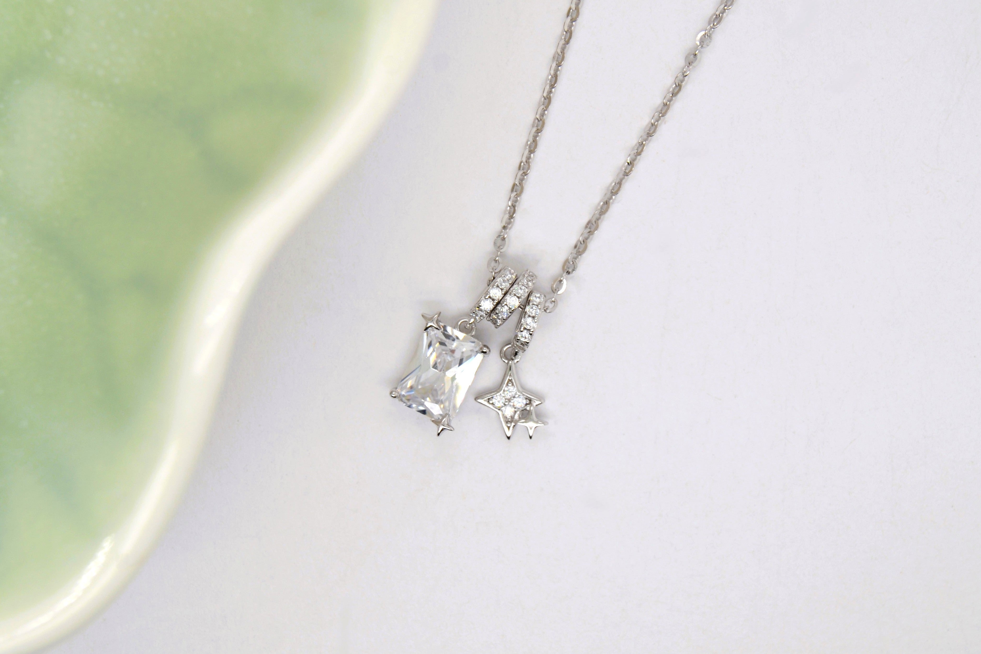 Starlight Crystal Duo Necklace