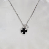 Small Clover and Cubic Necklace