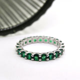 Emerald Eternity Band