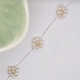 Freshwater Pearl Flower Bracelet
