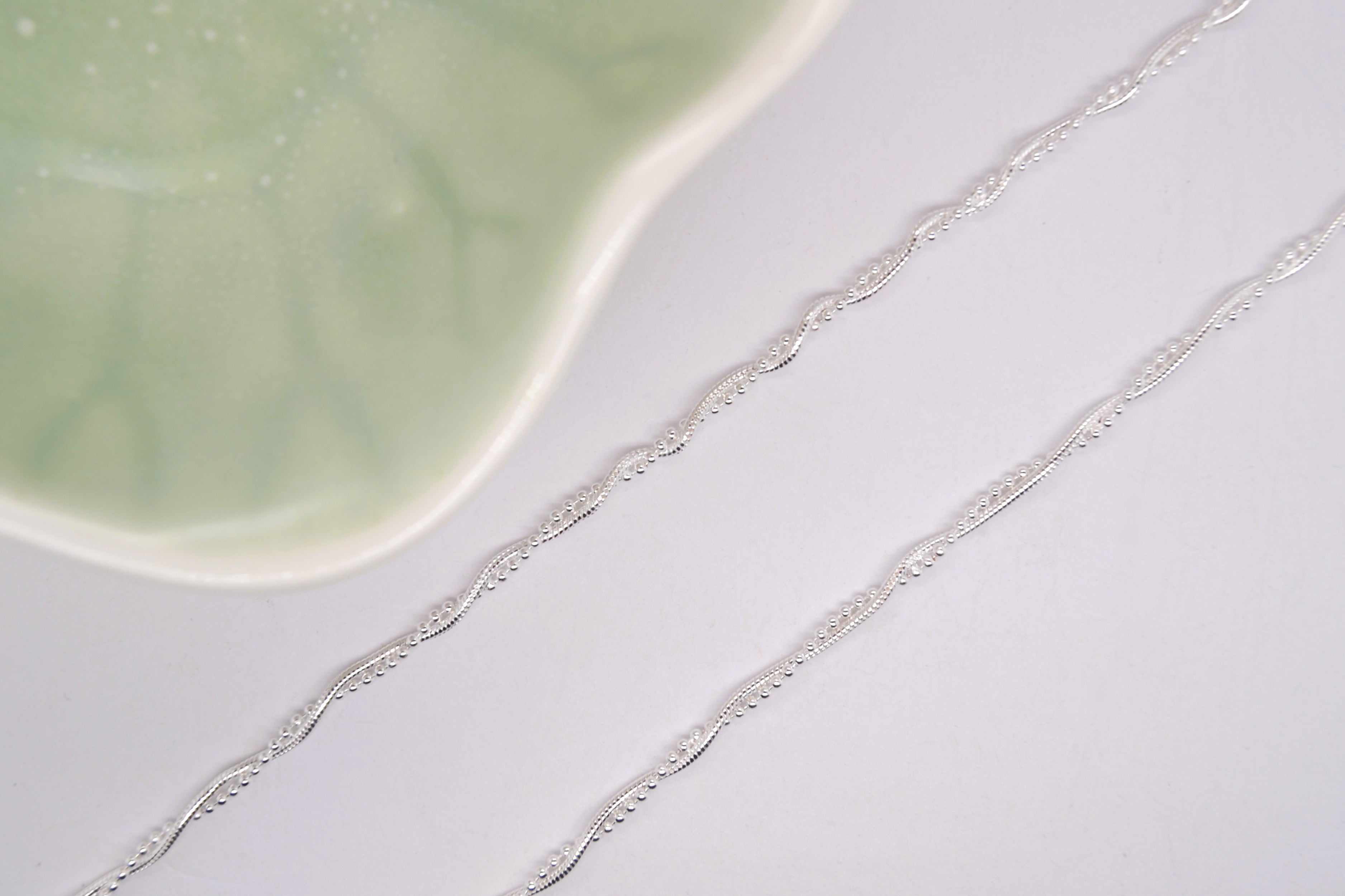 Twisty Silver Necklace