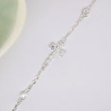 Bling Cross Connector Bracelet