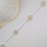 Freshwater Pearl Flower Necklace