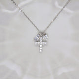Dainty Bling Cross Necklace