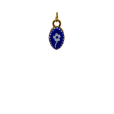 Dark Blue Daisy Pendant