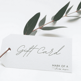 Mark Of A Gift Card