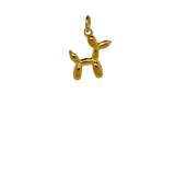 Gold Balloon Dog Charm