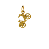 Gold Bicycle Charm