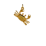 Gold Crab Charm