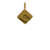 Gold Graduation Charm