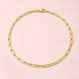 Silver Paperclip chain