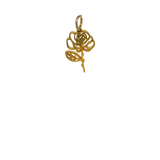 Gold Rose Cutout