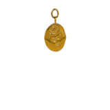 Gold Rose Pendant