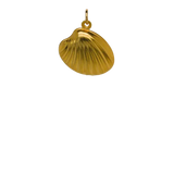 Gold Shell Charm