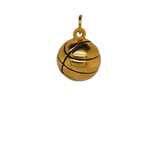 Gold Sport Ball Charm