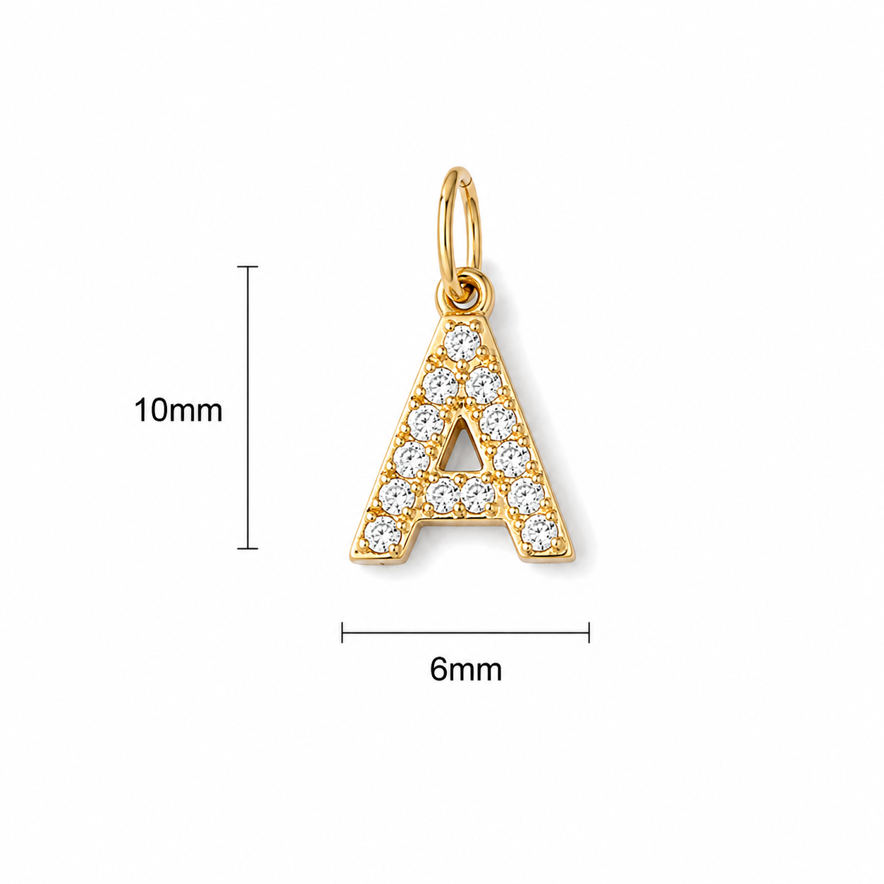 Gold Bling Initial