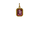 Pink Crystal Charm