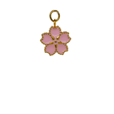 Pink Flower Charm