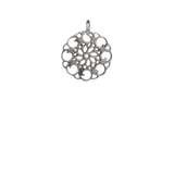 Silver Spiral Charm