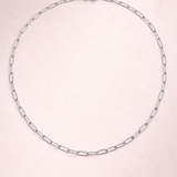 Silver Paperclip chain