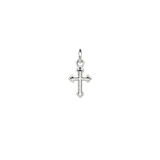 Tiny Silver Cross Pendant