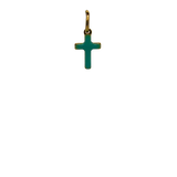 Turqiouse Cross Charm