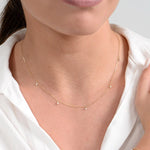 The Tiny Pearls Gold Necklace image 1
