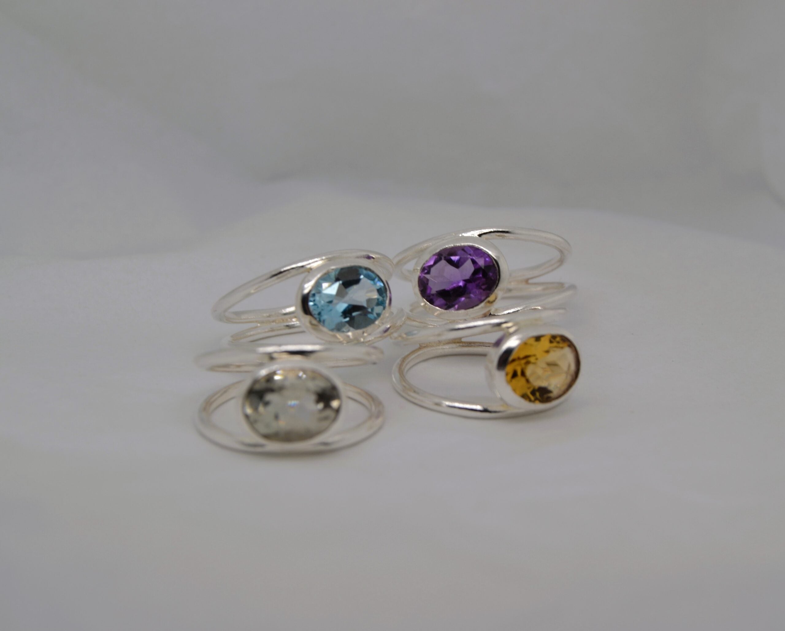 Oval Natural Stone Ring image 0
