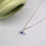 Tiny Evil Eye Necklace image 0