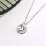Pear Pendant Necklace image 0