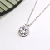 Pear Pendant Necklace image 0