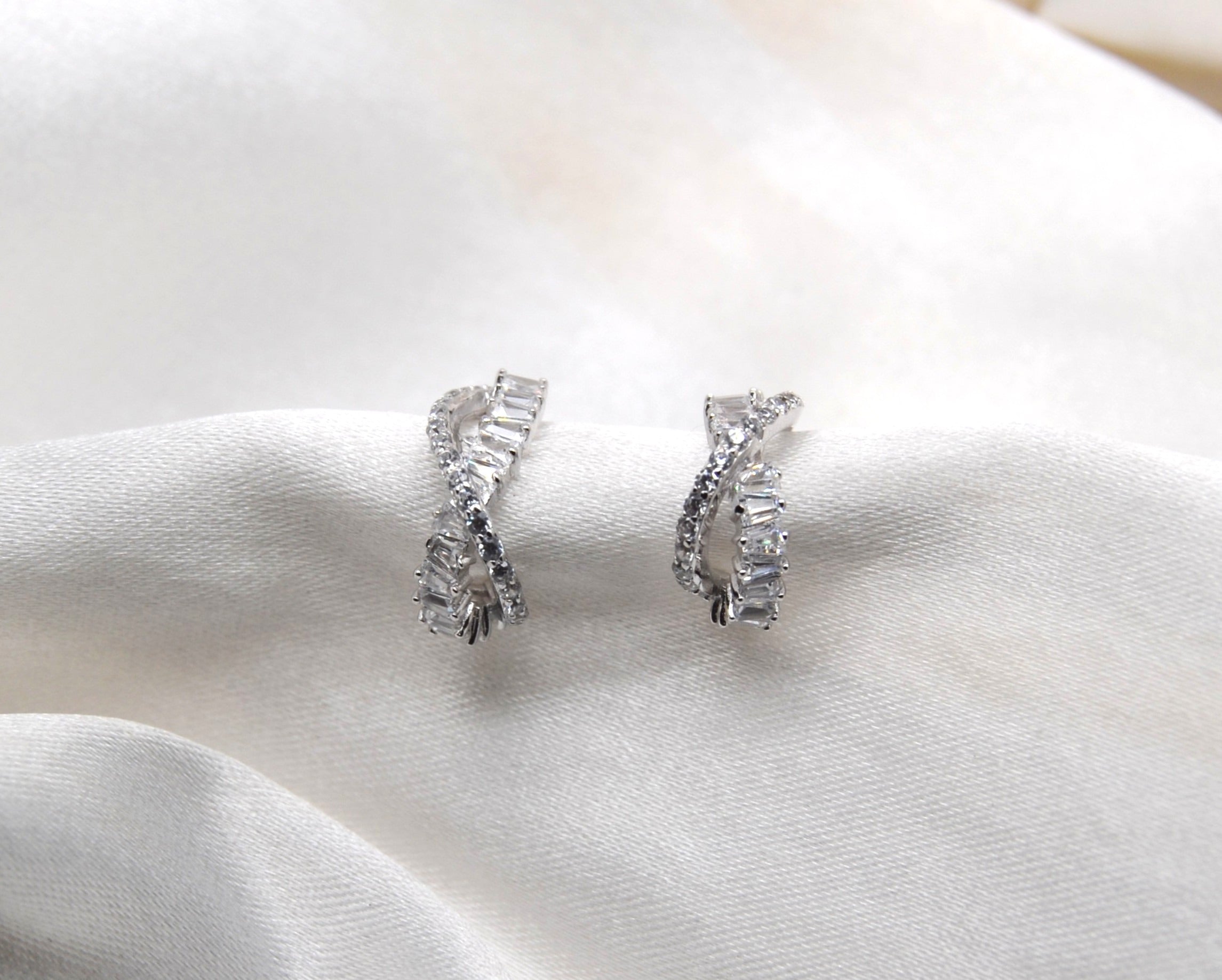 Twisty Bling Earrings image 0