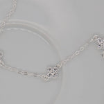 Silver Clover Bracelet image 0