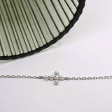 Pearly Cross Bracelet image 0