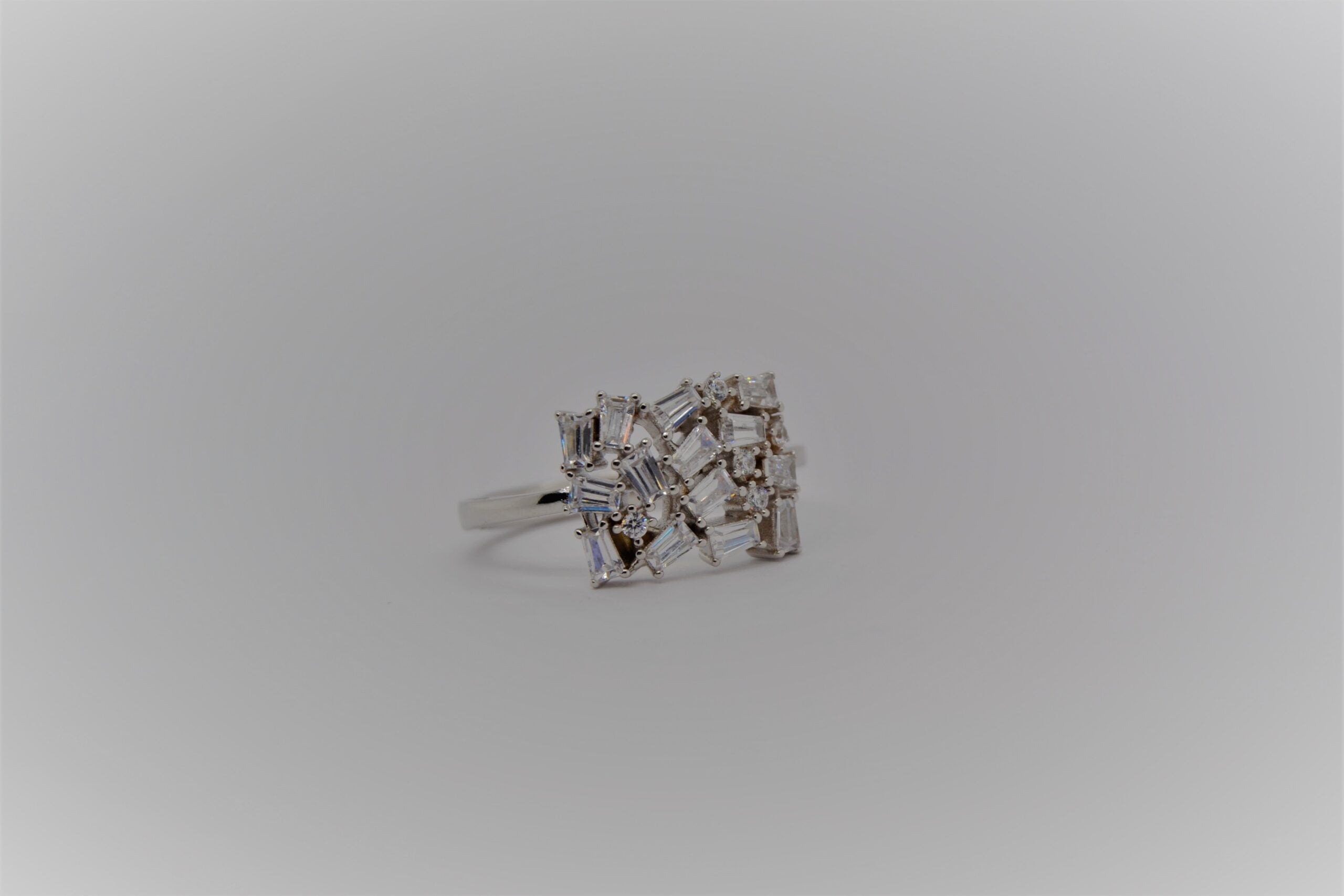 Cluster Silver Ring image 1